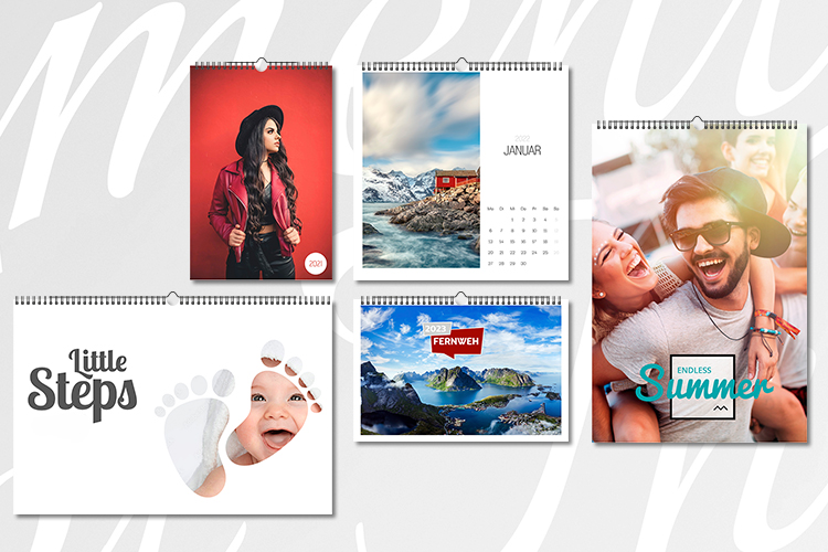 Individuelle Wandkalender