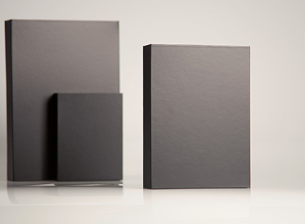 Fotobox Schwarz 22x16x3,8 cm