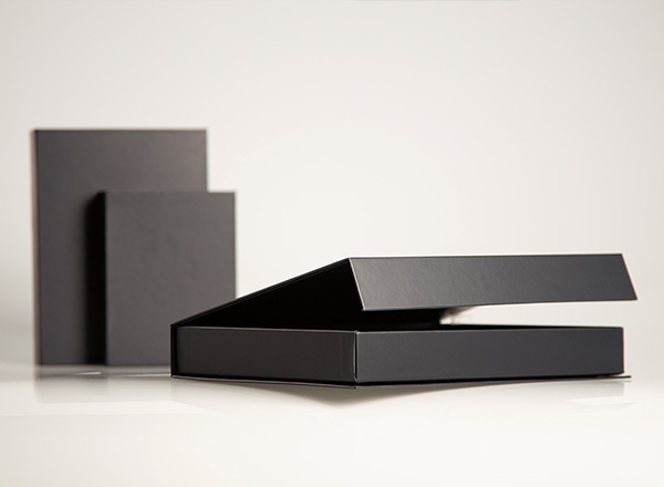 Fotobox Schwarz 30x21x3,8 cm