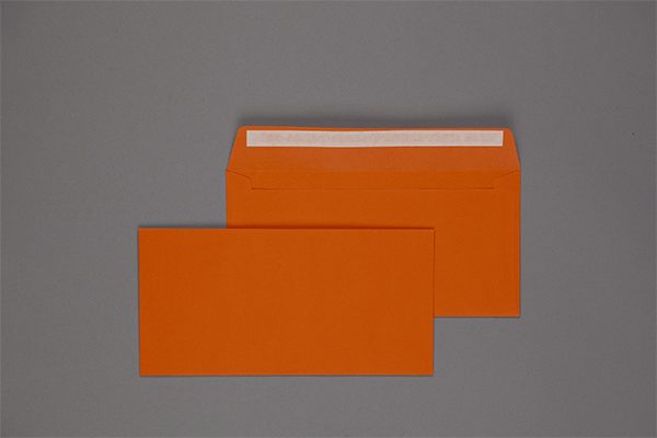 Umschlag 110 x 220 mm - Orange