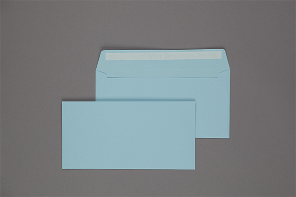 Umschlag 110 x 220 mm - Blau
