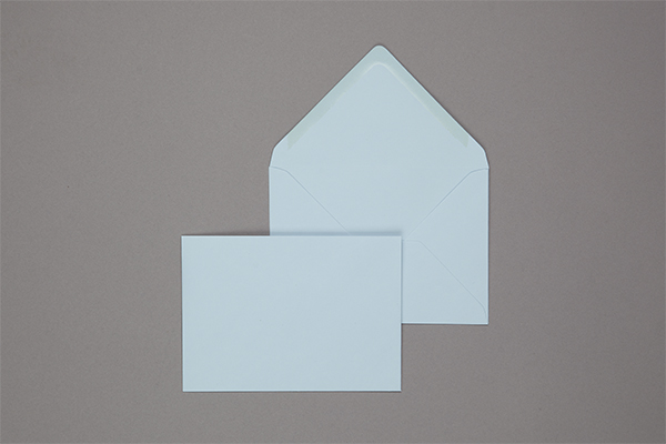 Umschlag 114 x 162 mm - Blau